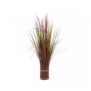 Lilac Grass Tails Faux Bouquet 70cm