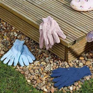 Bees Triple Pack Jersey Grip Ladies Gloves Medium / Size 8