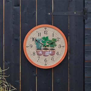 Herbs Clock 12"