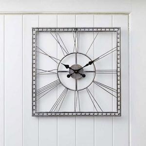 Outside In TimeSquare Contemporary Metal 60cm Clock