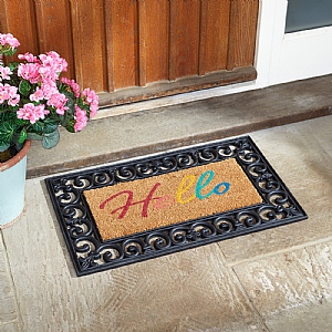 Smart Garden Hello Colourful Decoir Mat Insert 23 x 53 cm