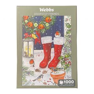 Webbs Doorstep Friends 1000 Piece Jigsaw Puzzle