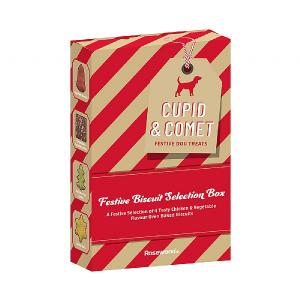 Rosewood Festive Biscuit Selection Box for Dogs 350g