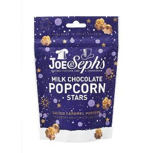 Joe & Seph's Milk Chocolate Popcorn Stars 63g