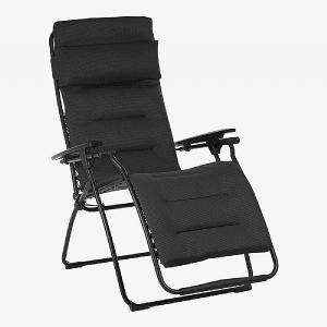 Lafuma Futura Air Comfort Padded Relaxer Chair - Acier