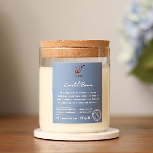 Webbs Coastal Breeze Fragranced Small Jar Candle 320g