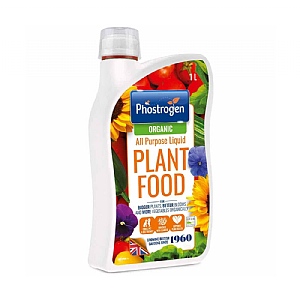 Phostrogen Organic All Purpose Liquid Plant Food (1 litre)