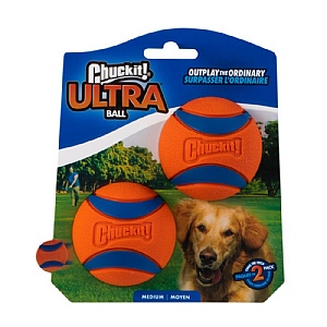 Chuckit Ultra Ball Dog Toy Pack of 2 (Small)