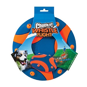 Chuckit Whistle Flight Flyer Dog Toy