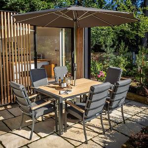 Hartman Singapore 6 Seater Rectangular Dining Set