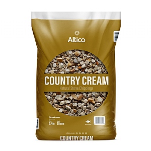 Altico Country Cream Natural Stone Chippings Large Bag (15-25mm)