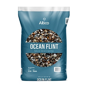 Altico Ocean Flint Natural Stone Chippings Large Bag (15-22mm)