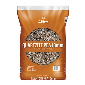 Altico Quartzite Pea 10mm Natural Stone Pebbles Large Bag (6-14mm)