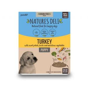 Natures Deli Puppy Grain Free Turkey 395g