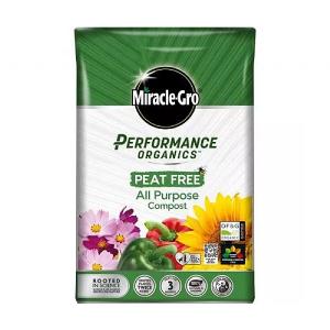 Miracle-Gro Performance Organics Peat Free All Purpose Compost 40L