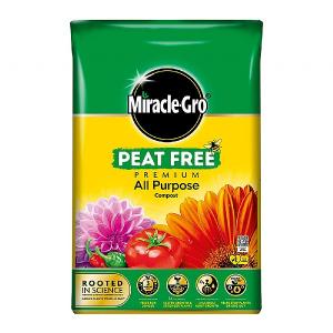 Miracle-Gro All Purpose Peat Free Compost 40L