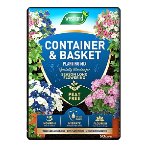 Westland Container & Basket Planting Mix Peat Free (50L)