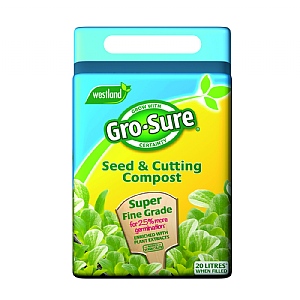 Westland Gro-Sure Seed & Cutting Compost Bale 20L