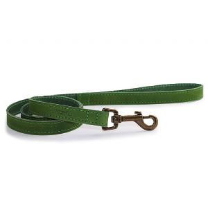 Ancol Timberwolf Leather Lead 1m x 19mm Green