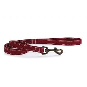 Ancol Timberwolf Leather Lead 1m x 19mm Raspberry