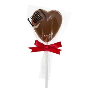 Cocoba Milk Chocolate Heart Lollipop 20g