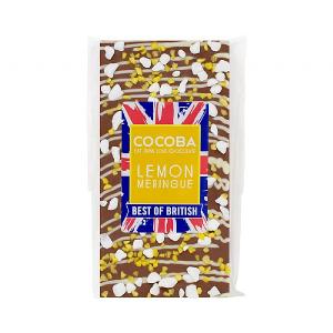 Cocoba Lemon Meringue Milk Chocolate Bar 100g