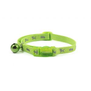 Ancol Hi-Vis Cat Collar Green