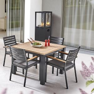 Kettler Elba 4 Seater Square Dining Set