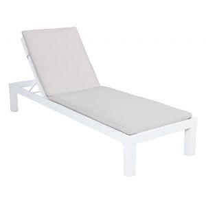 Kettler Elba Lounger - White