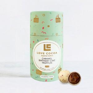 Love Cocoa Caramel Birthday Cake Truffle Tube 150g