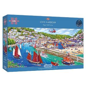 Gibsons Looe Harbour 636 Piece Jigsaw Puzzle
