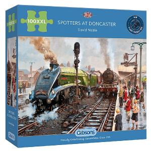 Gibsons Spotters at Doncaster 100XXL Piece Jigsaw Puzzle