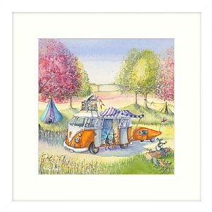 'Carrot Van' Picture 44x54cm