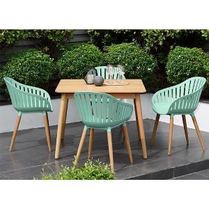 Lifestyle Garden Nassau 4 Seater Dining Set - Mint Green