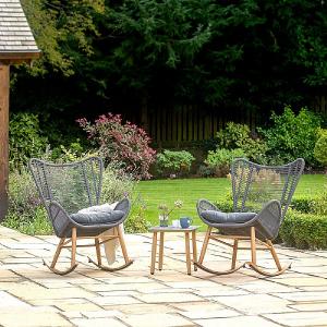 Pacific Lifestyle Camberwell Butterfly Rocker Bistro Set