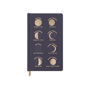 Designworks Ink Bound Journal - Moon Phases