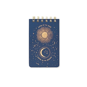 Designworks Ink Twin Wire Notepad - Live By the Sun