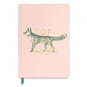Designworks Ink Vintage Sass Notebook - Fox For Fox Sake