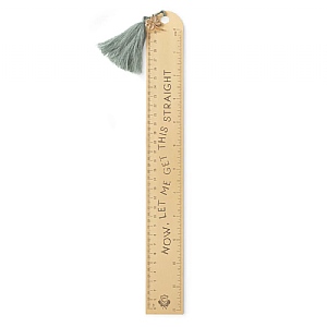 Designworks Ink Gold Ruler - Get This Straight