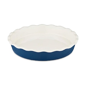 Barbary & Oak 27cm Ceramic Pie Dish Blue