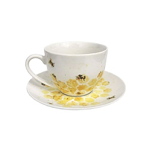 Kate of Kensington 'Bees' Teacup & Saucer