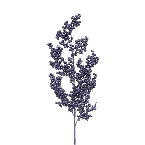 Festive Mini Berry Stem Navy 85cm