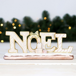 Ginger Bread Noel Sign (26cm)