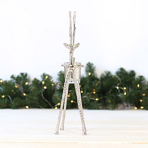 Medium Rustic Aluminium Reindeer
