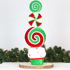 Lollipop Cupcake (56cm) - Multicoloured