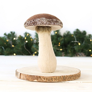 Brown Mushroom 25cm