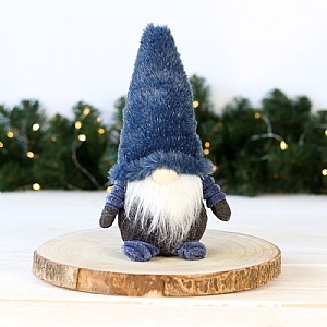 Blue Santa Gonk - Small
