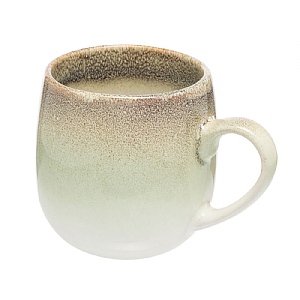 Siip Reactive Glazed Ombre Mug - Green