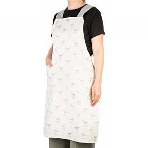 Mary Berry Garden Cross Back Apron Birds