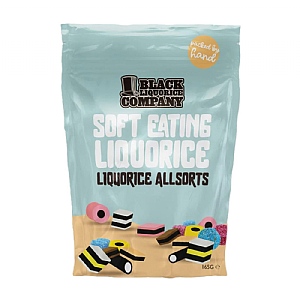 Black Liquorice Company Traditional Liquorice Allsorts Pouch (165g)